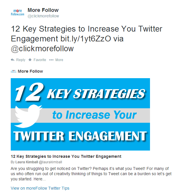 Twitter Card Example