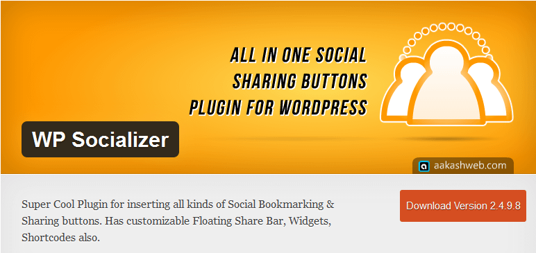 WP Socializer WP Plugin