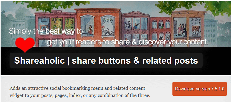 Shareaholic WP Plugin